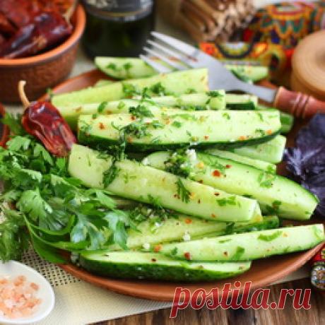 Малосольные огурцы по-новому – бесподобный грузинский рецепт - Пошаговый рецепт с фото | Закуски Одно только слово «по-грузински» уже делает любое блюдо безумно привлекательным. Так и хочется скорее познать это кавказское кулинарное чудо и что же