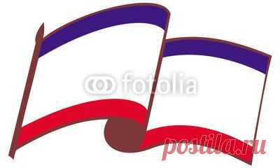 flag of the Republic Crimea из vadim0001. Роялти-фри вектор #65995829 на Fotolia.ru