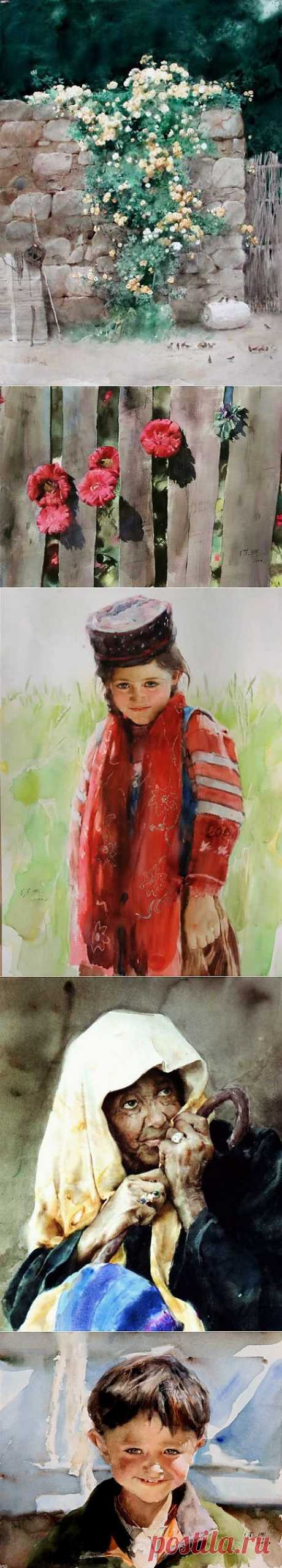 Живая акварель