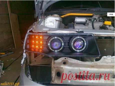 Тюнингуем оптику на примере автомобиля ВАЗ 2110