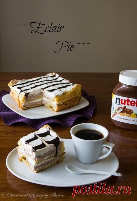 Как приготовить пирог-эклер - рецепт, ингредиенты и фотографии