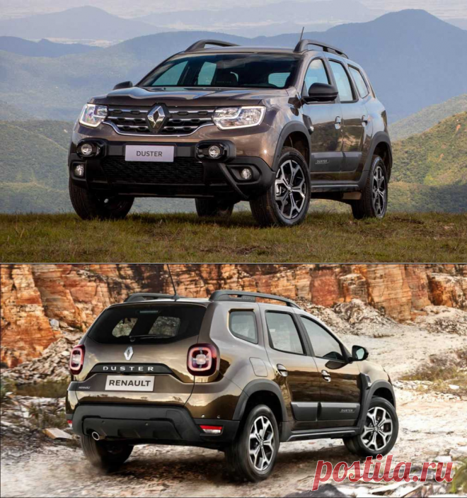 Renault показала обновленный кроссовер Renault Duster 2021 для России
