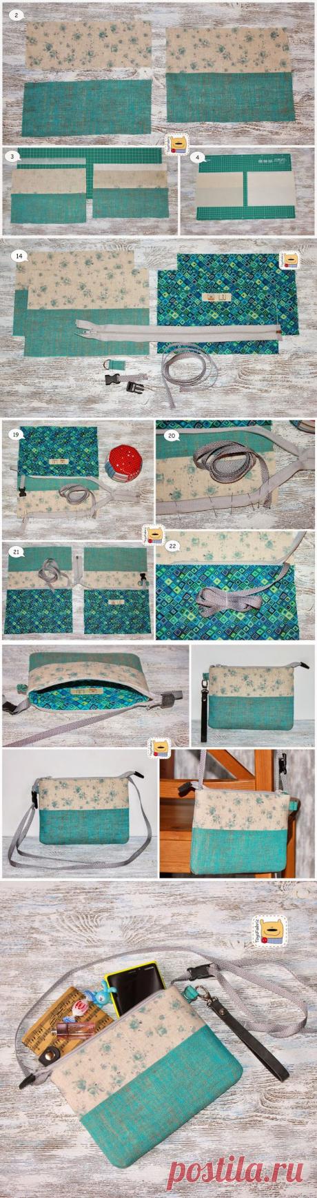 Домик Червежонка: Как сшить клатч, пенал, косметичку.