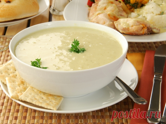 Белый суп. Удивит простотой но покорит вкусом