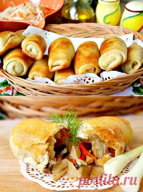 Вэрзэре - молдавские пироги с капустой