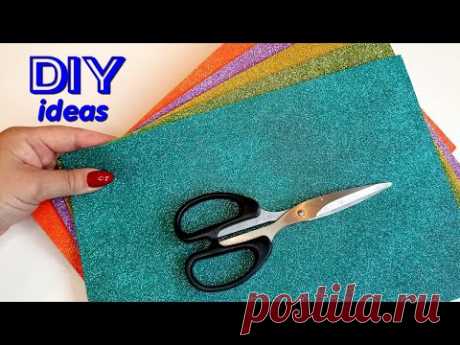 🔊ВЫ ДОЛЖНЫ ЭТО УВИДЕТЬ! КРАСОТА из ФОАМИРАНА своими руками. 3 ИДЕИ. DIY/ Crafts from foamiran - YouTube