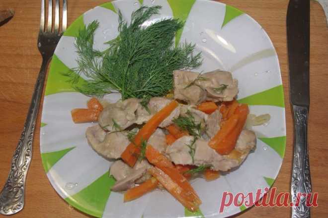 Куриные желудки в мультиварке - Простые рецепты Овкусе.ру