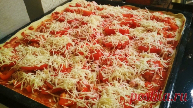 Готовлю пиццу по рецепту моей мамы (простой и вкусный рецепт) | Ксюша-Печенюша | Яндекс Дзен