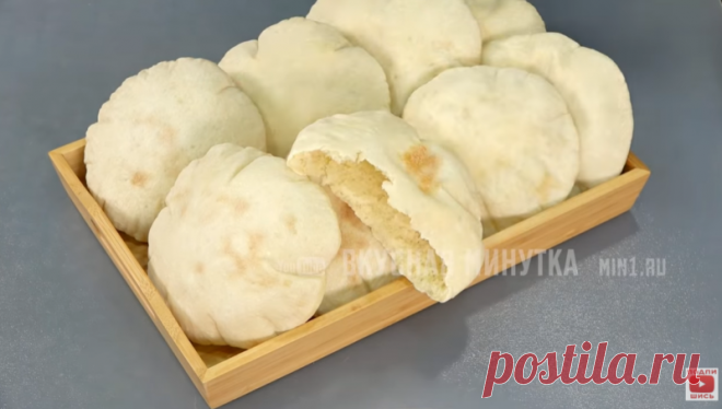 Пита – вкусная лепешка с кармашком внутри. Открываем секрет, как сделать, чтобы она надулась в духовке.
