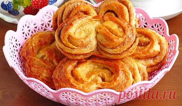 Сахарные плюшки «Сердечки» с корицей На аромат сбегутся все соседи!