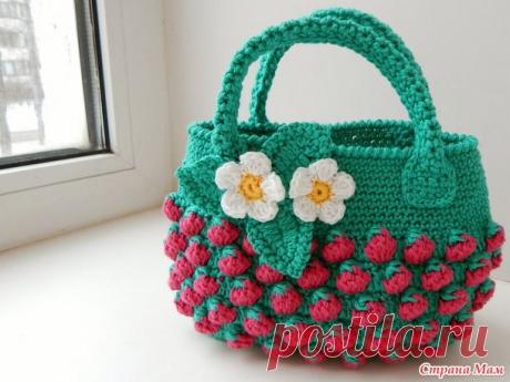 Сумка клубничка