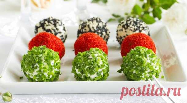 Сырные шарики с сёмгой - аппетитная закуска на Новый год :: Стол, елка, атрибуты :: KakProsto.ru: как просто сделать всё