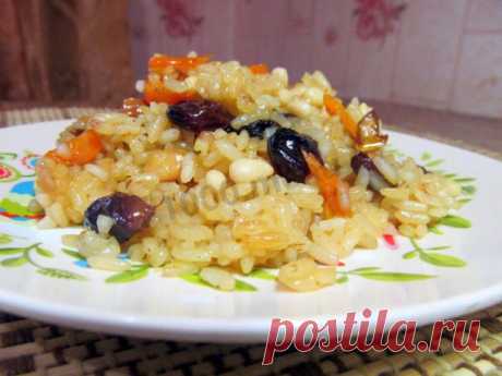 Плов фруктовый рецепт фото пошагово и видео - 1000.menu