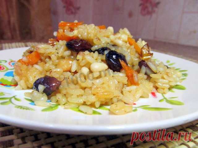 Плов фруктовый рецепт фото пошагово и видео - 1000.menu