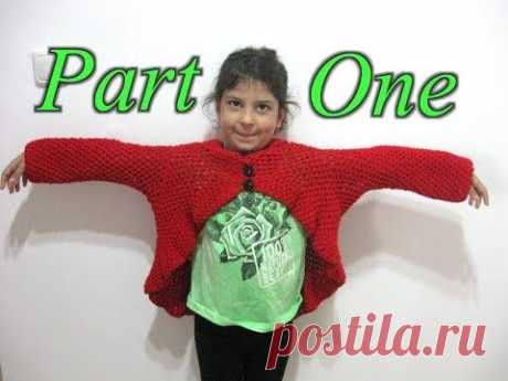 Butterfly Stitch Circular Jacket - Part 1 - Crochet Tutorial