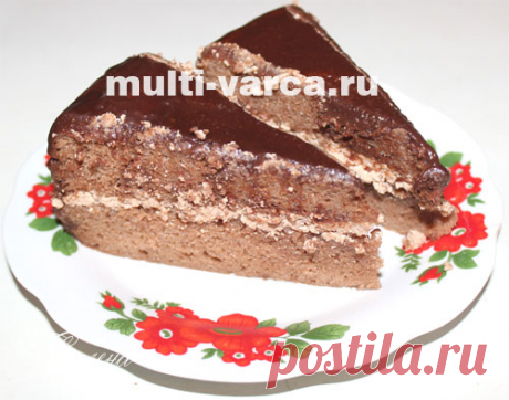 Шоколадный торт Прага в мультиварке