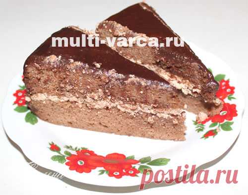 Шоколадный торт Прага в мультиварке