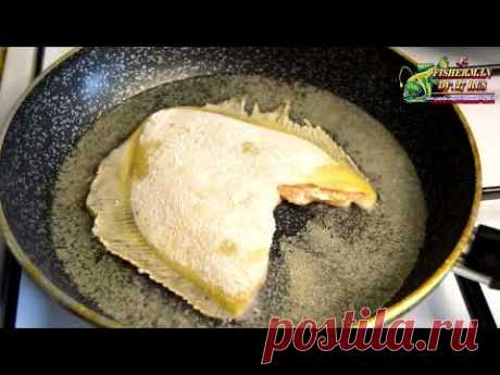 Жареная камбала по-Корейски, вкуснейшее блюдо из доступной рыбы!