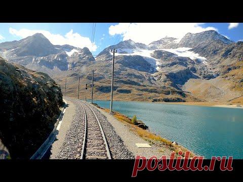 ★ Cab ride St. Moritz - Tirano (Bernina pass), Switzerland to Italy [10.2019]