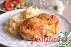 Куриные бедра под сырной шапочкой - кулинарный рецепт
