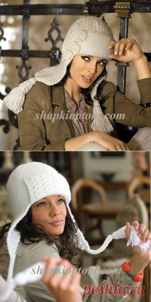 УШАНКА ДЛЯ СЕБЯ И ПОДРУЖКИ. ШАПОЧКА MARGHERITA ОТ КАМЕА