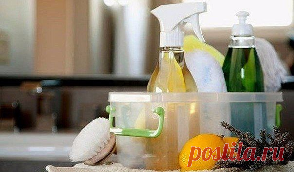бюджетный  вариант  чистящих  средств