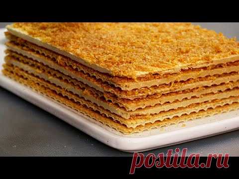 Из вафельных коржей!