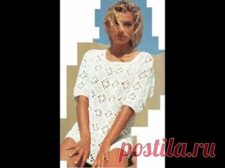 ТУНИКА КРЮЧКОМ. РАЗБОР УЗОРА+СХЕМА+ВЫКРОЙКА || CROCHET. TUNIC. PARSING THE PATTERN+SCHEME+PATTERN