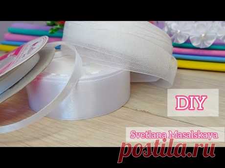 DIY/ Белоснежные школьные бантики 🎀 / Именно так я сделала