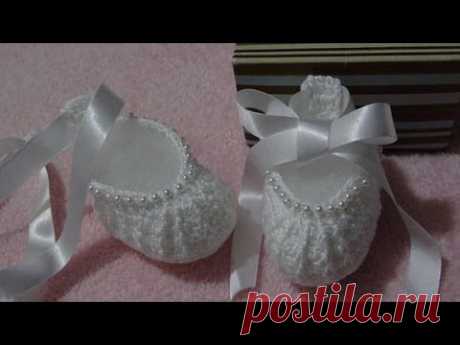 БЕЛЫЕ ПИНЕТОЧКИ - КРЮЧКОМ | Лялькин сайт