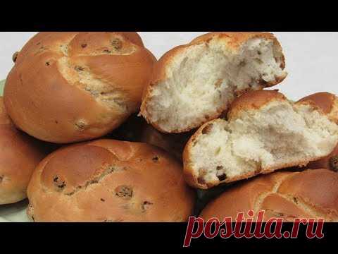 Постные БУЛОЧКИ к чаю! Выпечка из того что есть - в магазин бежать НЕ НАДО!