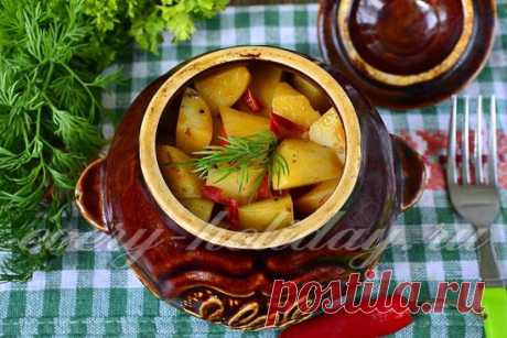 Азу со свининой и солеными огурцами