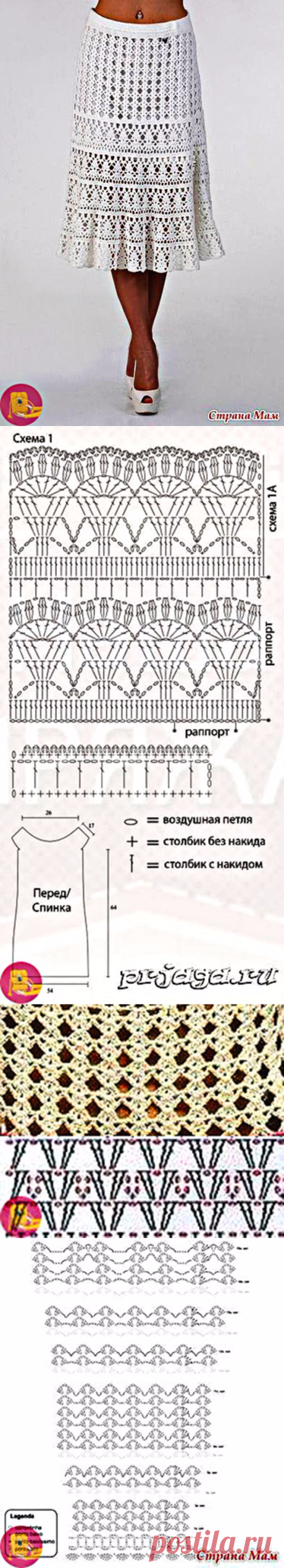 Ажурная юбка талисман — Сделай сам, идеи для творчества - DIY Ideas
