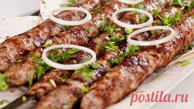 ШАШЛЫК.ЛЮЛЯ КЕБАБ.ШАШЛЫК НА МАНГАЛЕ.СУПЕР РЕЦЕПТ