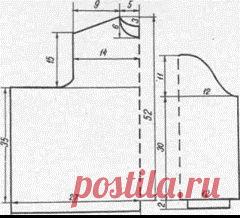 Вязаное платье для девочки 5—6 лет