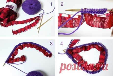 Метод соединение петель в круг без перекручивания! : ru_knitting