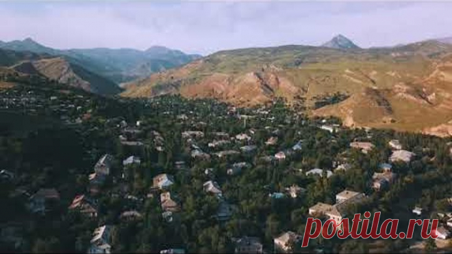 Пролетая над маленькой РОДИНОЙ (г.Майлуу-Суу)