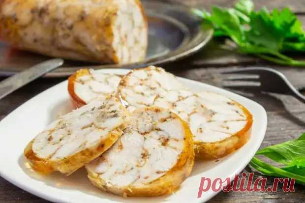 Ветчина из куриной грудки с желатином - Будет вкусно - 14 января - 43098460285 - Медиаплатформа МирТесен
