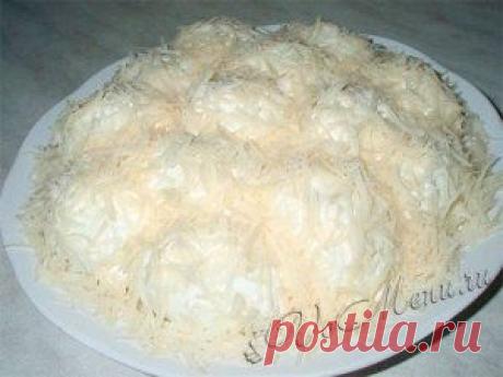 «Снежные сугробы» | Кулинарные рецепты на VoMenu.ru