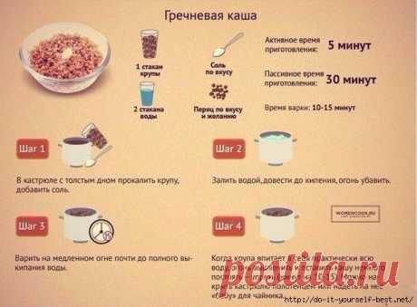 Все о кашах! Сохрани себе на страницу