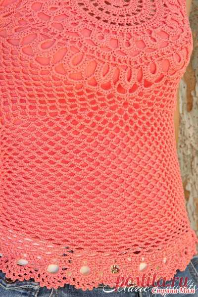 Коралловый - один из модных цветов этого лета - Вязание - Страна Мам