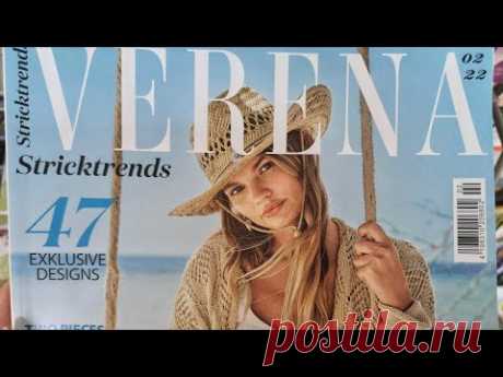 "VERENA", журнал по вязанию! Лето 2022