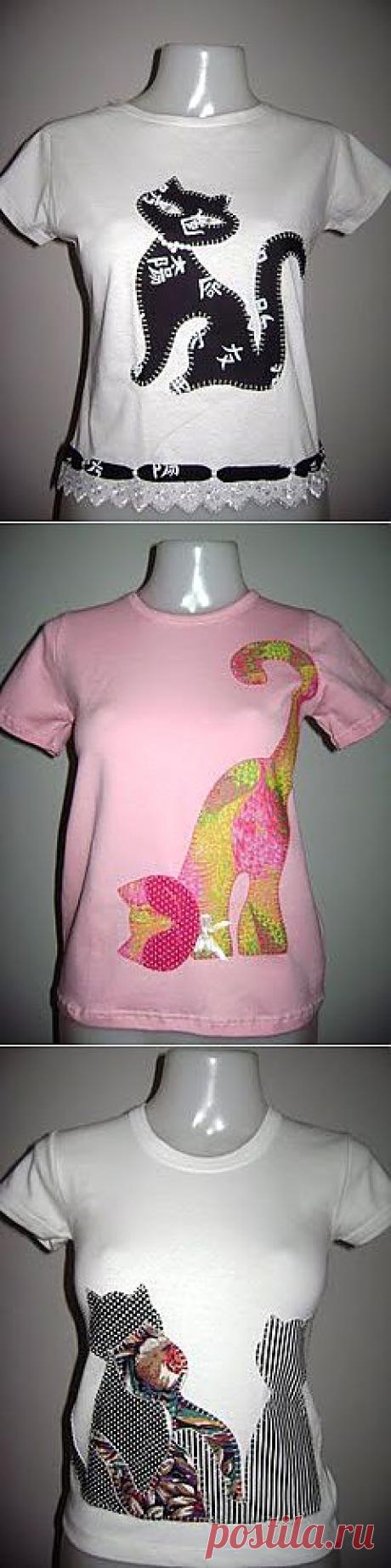 Аппликация на футболке