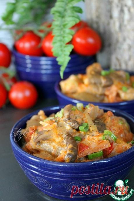 Тушёные вешенки – кулинарный рецепт