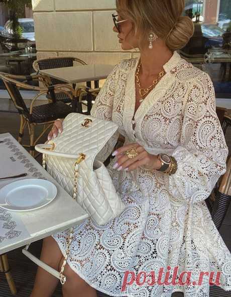 Платье - мечта! Идея! Подбор нескольких схем мотивов ирландского кружева.