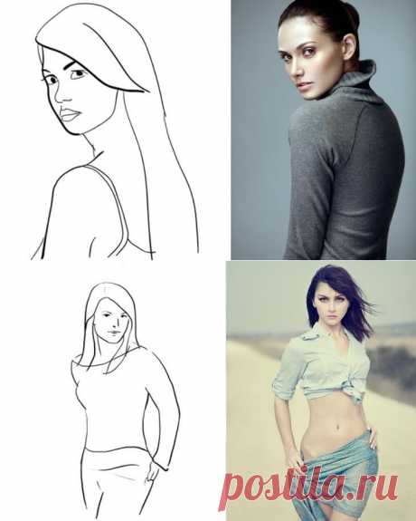 20 самых удачных поз для женской фотосессии