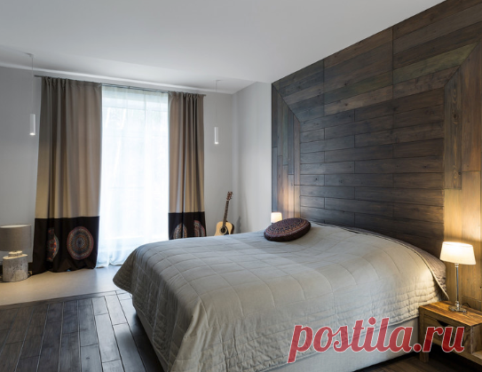 Про акцентные стены в интерьере сказано немало. Креативное декорирование стен требует лишь правильного выбора материала