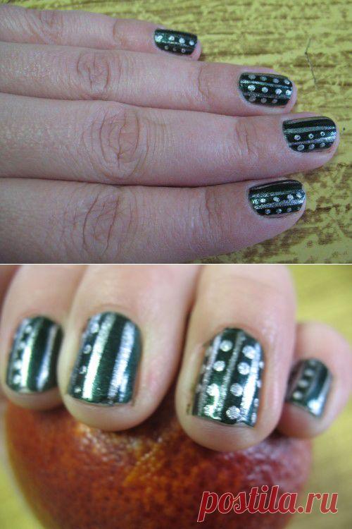 Изумрудный маникюр | Кладовочка Красотки