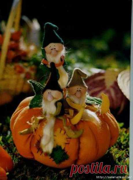 Садовые Эльфы.Текстильная кукла.Выкройка.