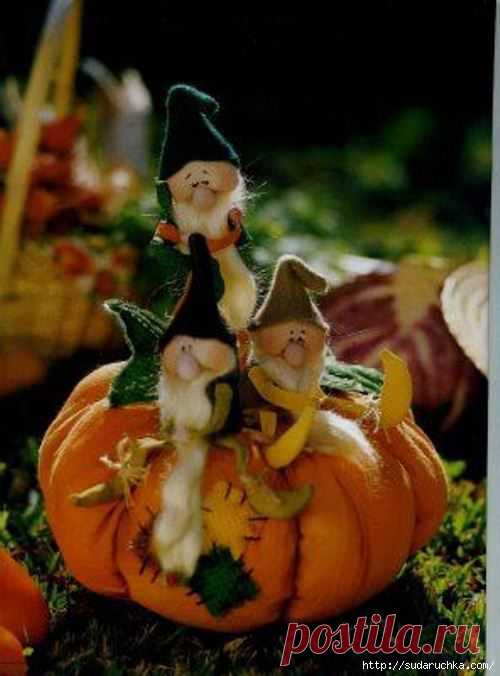 Садовые Эльфы.Текстильная кукла.Выкройка.